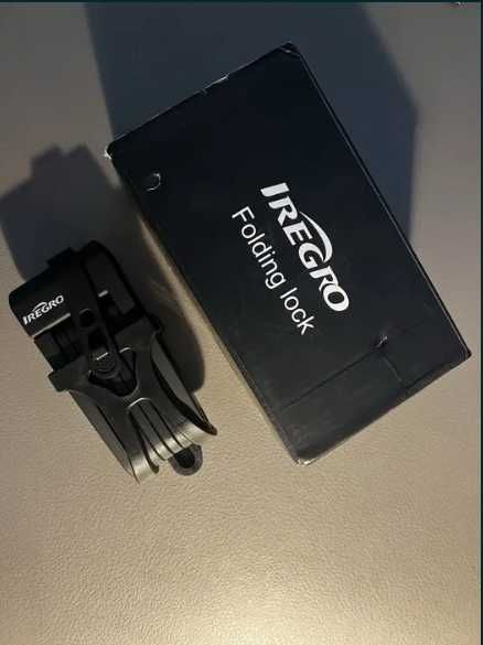 Cadeado de bicicleta iRegro – resistente e fácil de usar