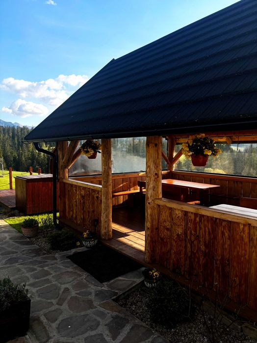 Domek jacuzzi na wyłączność sauna 13km Zakopane Termy Chochołowskie