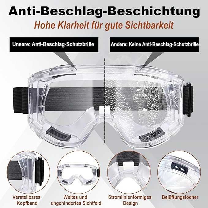 Respirator Faburo wielokrotnego użytku, zestaw masek przeciwpyłowych