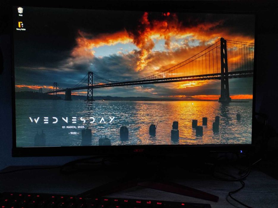 Monitor Acer KG271 Cbmidpx 144hz 1ms 27 cali