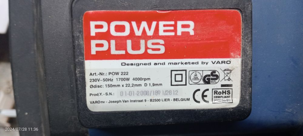 Máquina de abrir rasgos na parede e no chão