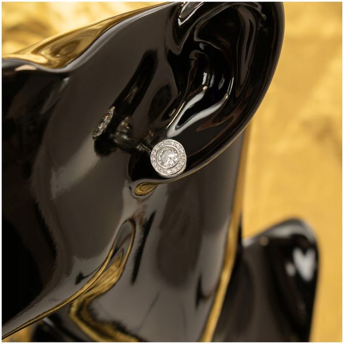 Srebrne Kolczyki Damskie Pr. 925 Cyrkonie Okrągłe / Białe Wkrętki + Gr