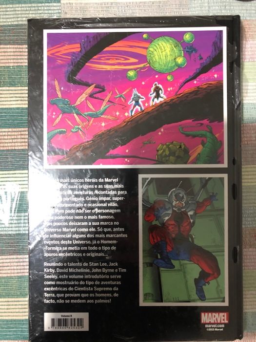 Livro Marvel Homem-Formiga