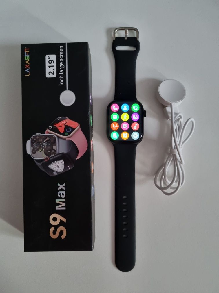 Smartwatch S9 Max czarny