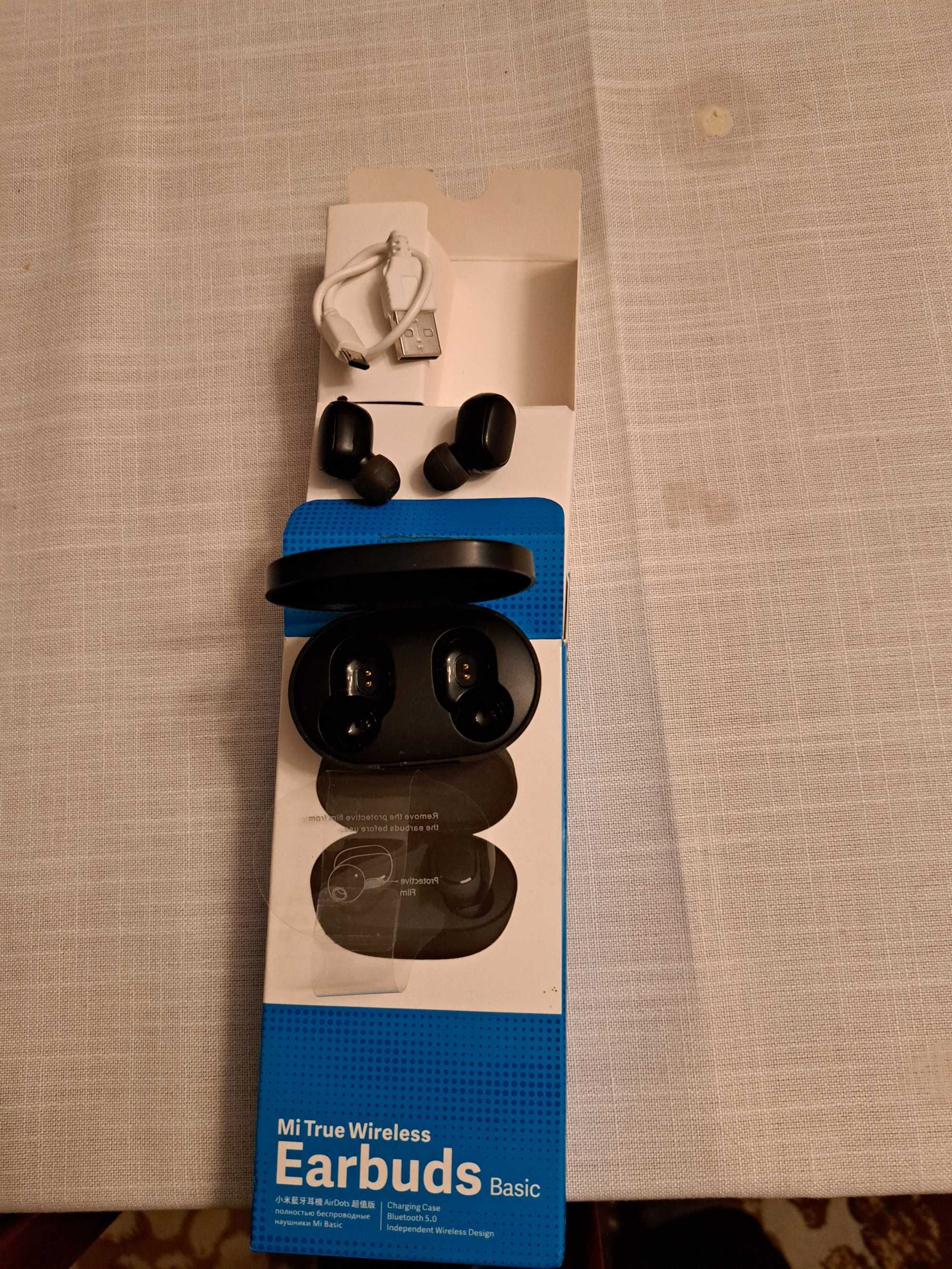 Słuchawki bezprzewodowe douszne bluetooth