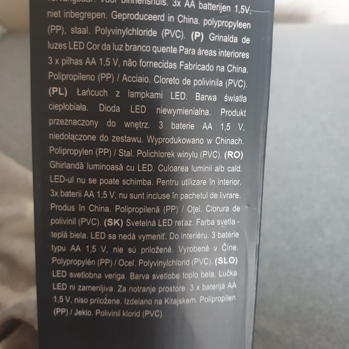 Girlanda Led gwiazdki