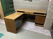 Biurko 3-czesciowe z lat 60-70