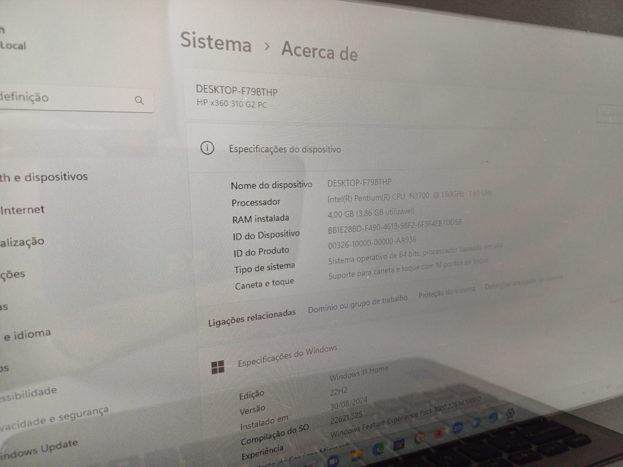 Hp Elibook X360 G1 11 e