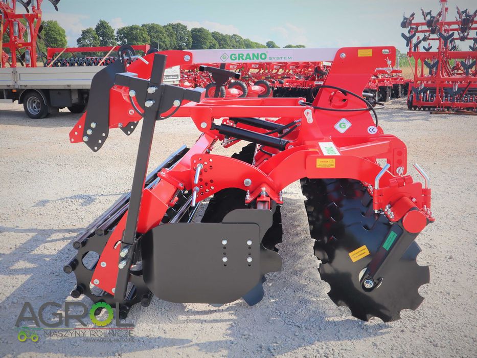 Agregat talerzowy z hydropakiem GRANO SYSTEM 3m wał rurowy SHARK SHOP