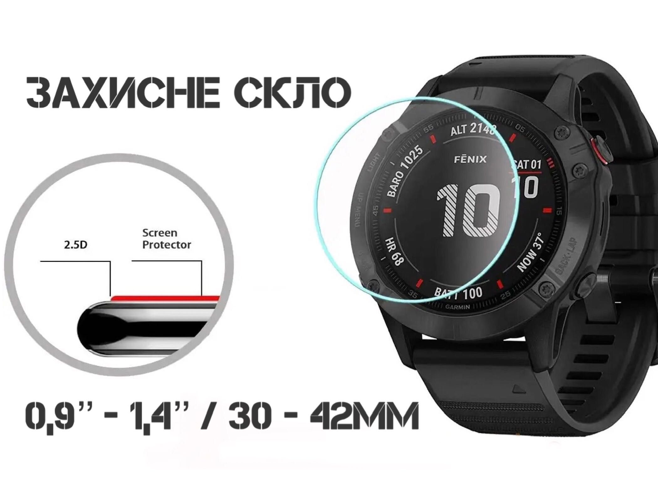 Шкіряний ремінець на Garmin Quick Fit 22mm 26mm ремінь браслет