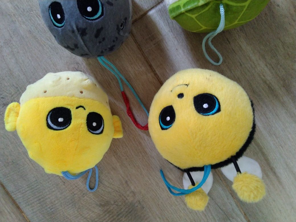 4 peluches pingo doce