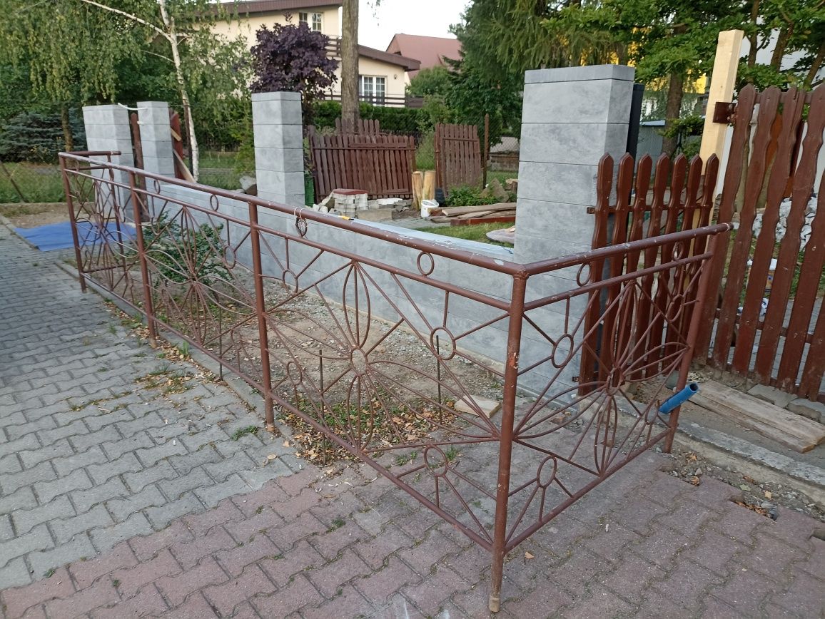 Balustrada balkonowa z demontażu