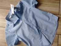 H&M Koszula elegancka niebieska 110 Nowa