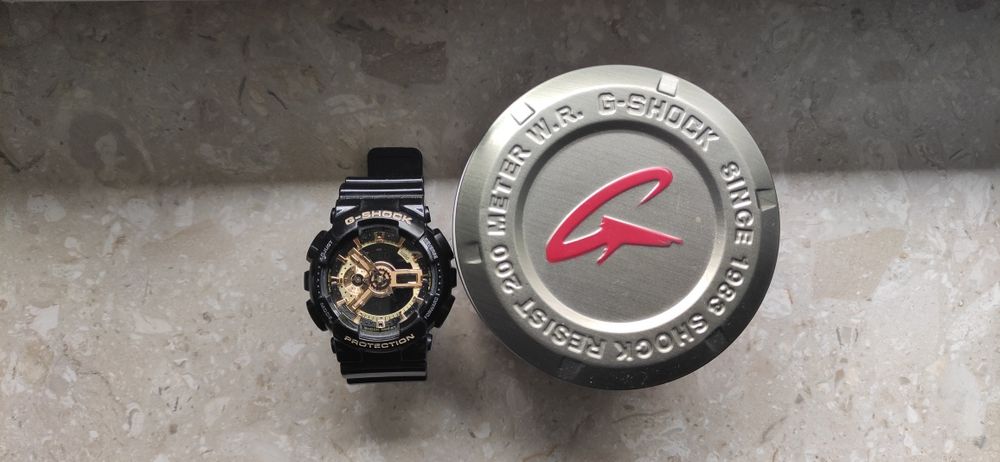 G-shock czarno złoty oryginalny.