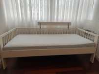 Cama individual 90cm por 2m