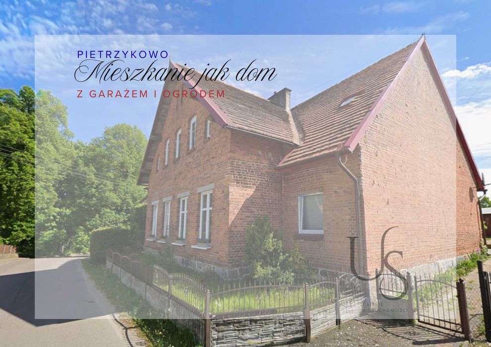 Mieszkanie jak DOM + duża działka = Swoboda i komfort każdego dnia!