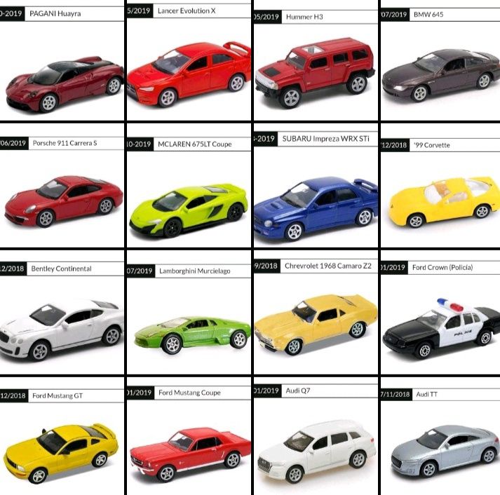 . Miniaturas Auto .