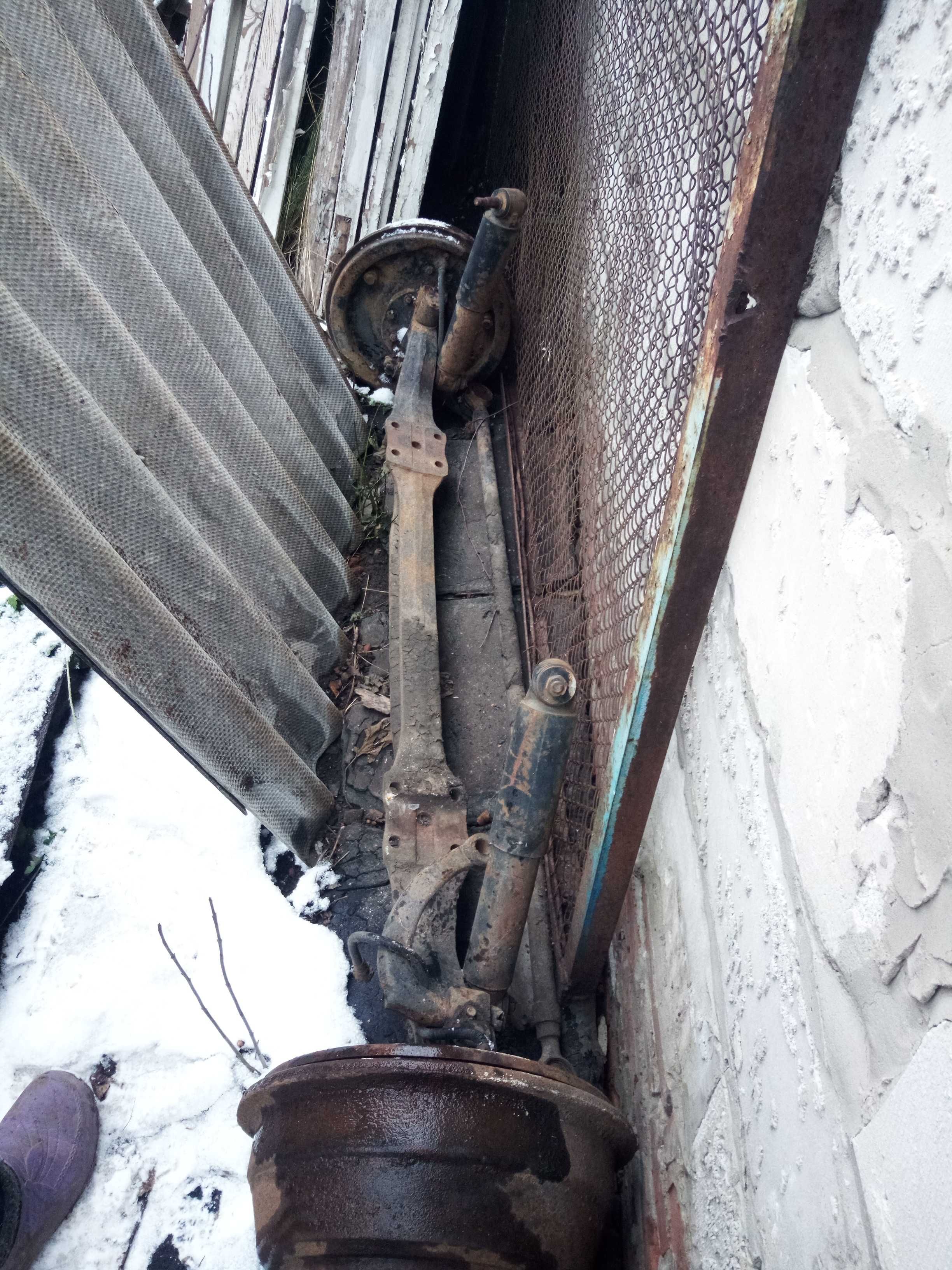 Передний мост газ