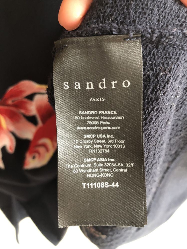 Худи толстовка Sandro Paris оригинал