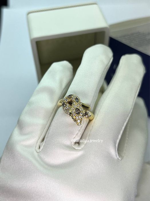 Золотое Кольцо LeoPizzo Оригинал с бриллиантами 0.74ct