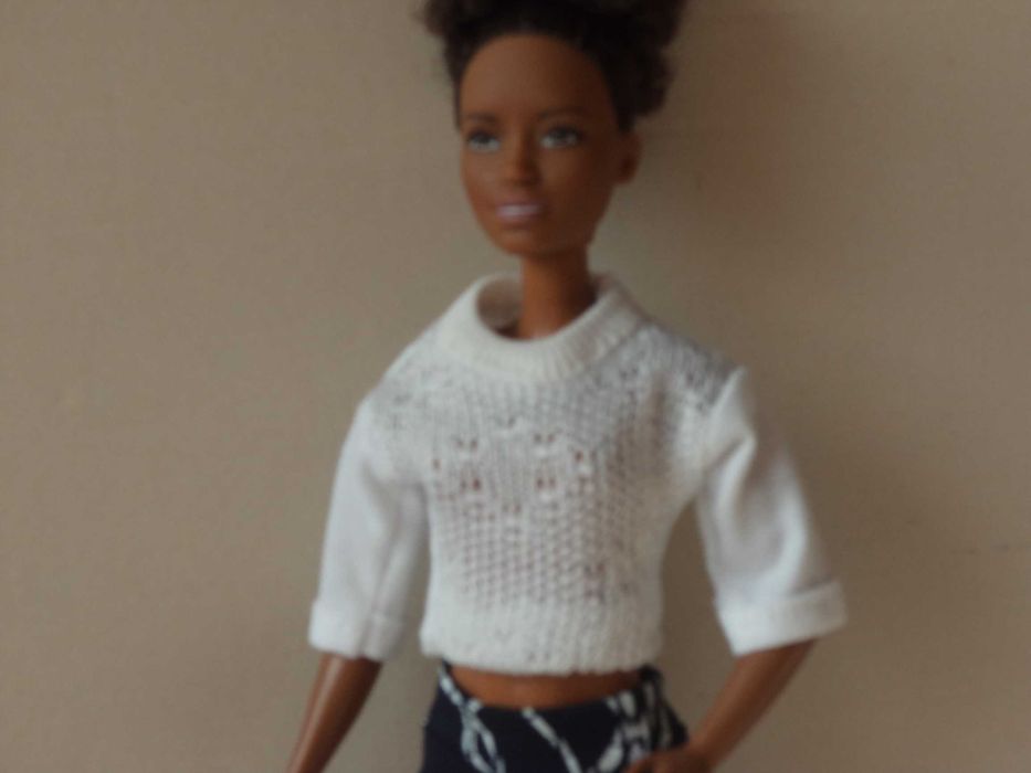 Ubranka dla lalki Barbie - Bluzeczka, legginsy, adidasy !!!