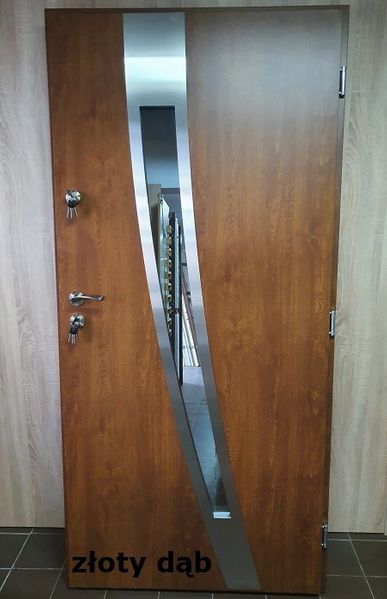 Drzwi zewnętrzne 80, 90 GRUBE 72mm model "KOMETA" SZYBKA DOSTAWA