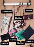 Malas pequenas, clutches de festa ou dia-a-dia cada 5€