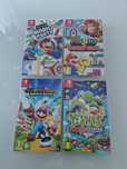 4 gry Yoshis Crafted World, Mario Vs Donkey, Mario Party,Mario plus ra