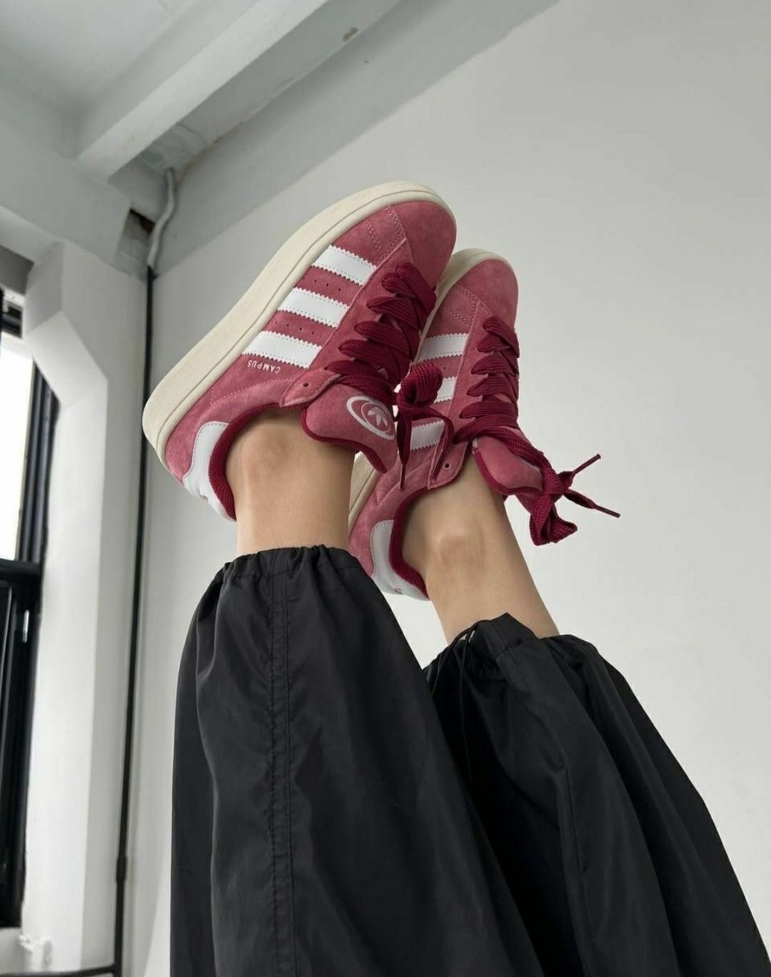 Женские кроссовки Adidas campus 00S pink 36 размер