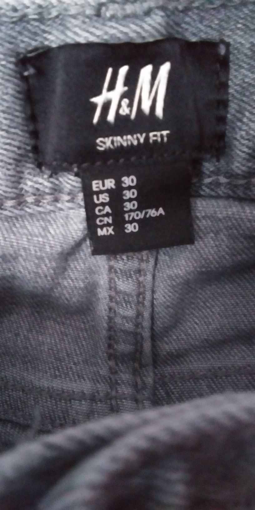 Jeansy h&m rozmiar 30