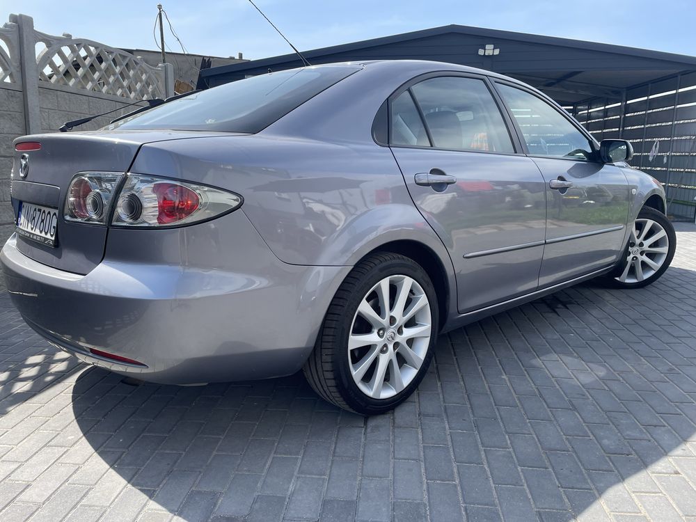 PIĘKNA i ZADBANA Mazda 6 Super Stan Blacharski Niski Przebieg