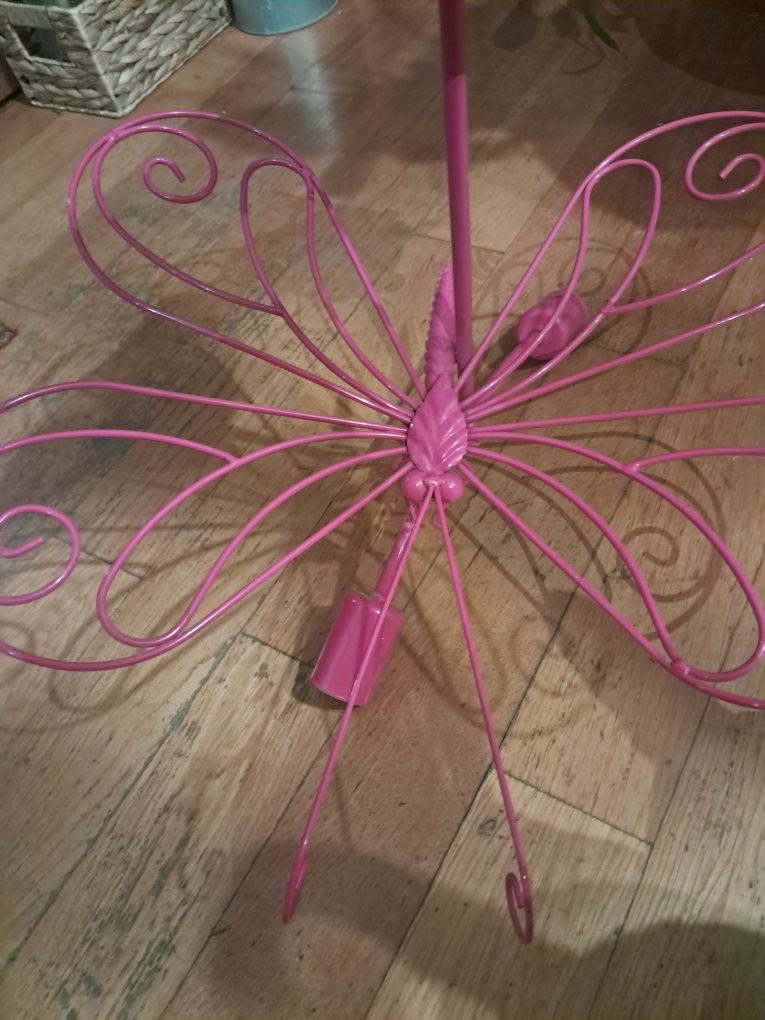 Wisząca lampa / żyrandol motyl.