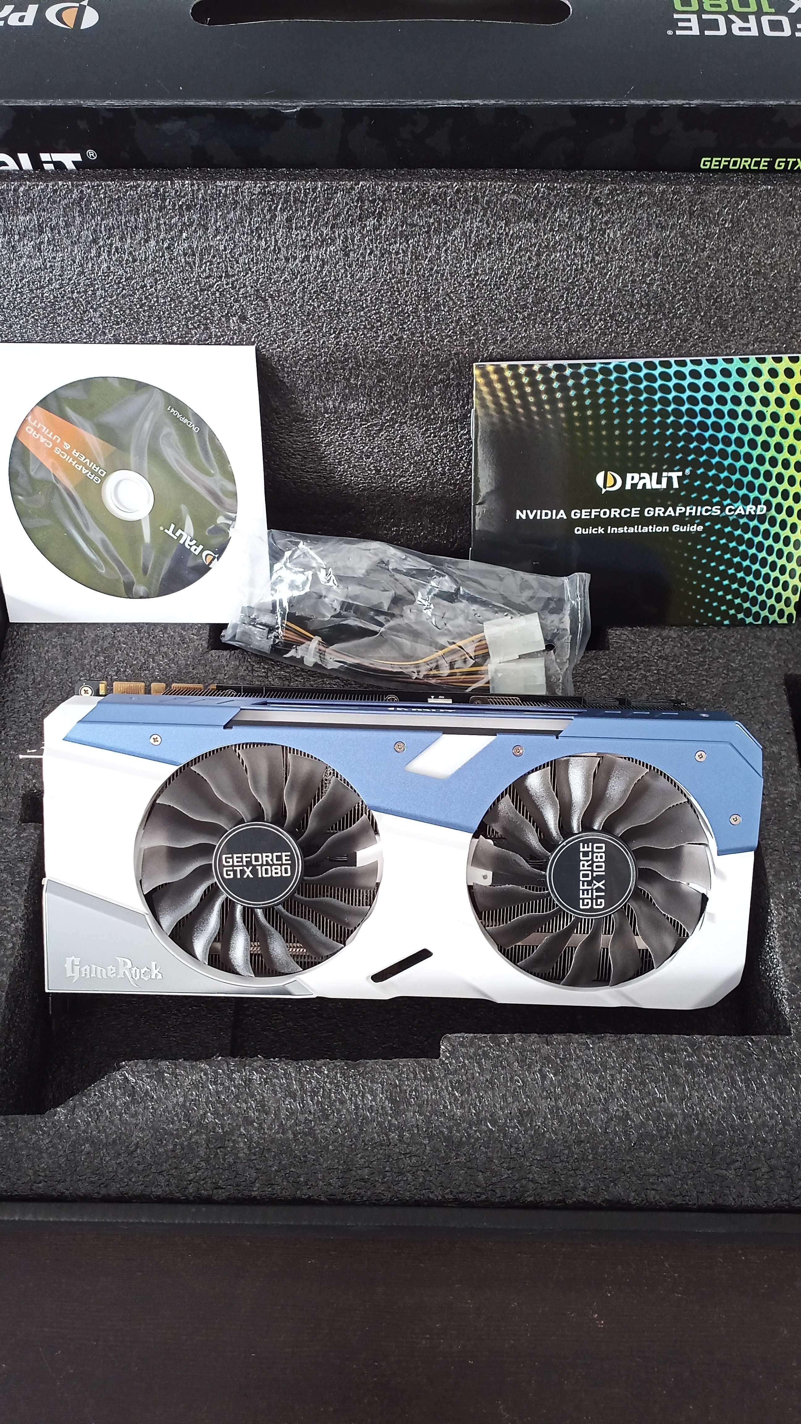 Placa gráfica Palit GeForce GTX 1080 GameRock Premium Edition 8GB