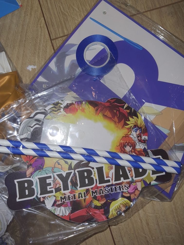 Beyblade Metal masters zestaw urodzinowy anime