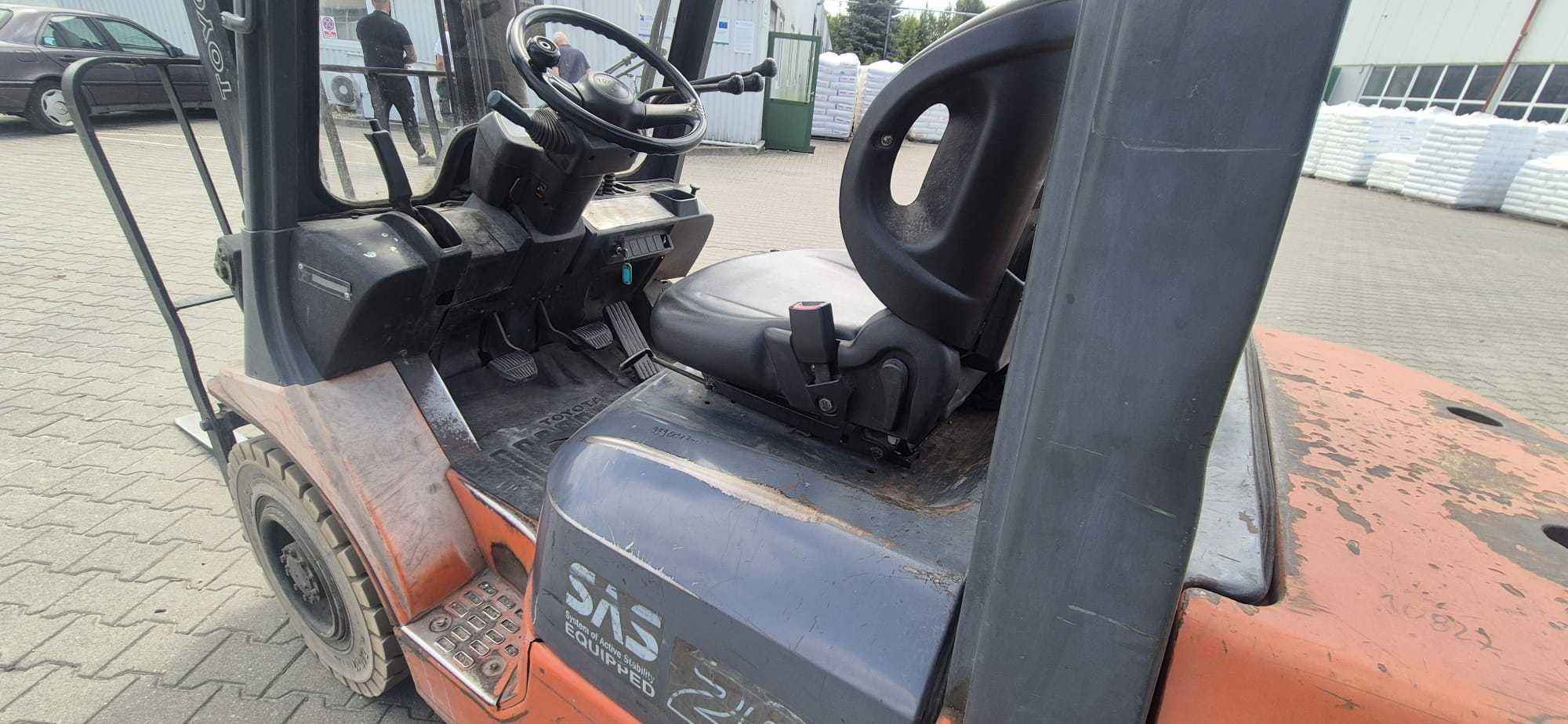 wózek widłowy TOYOTA 62-7FDF20 duplex, 2004