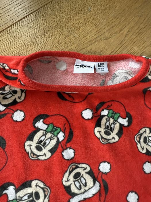 Pizama Mickey Mouse welurowa ciepla