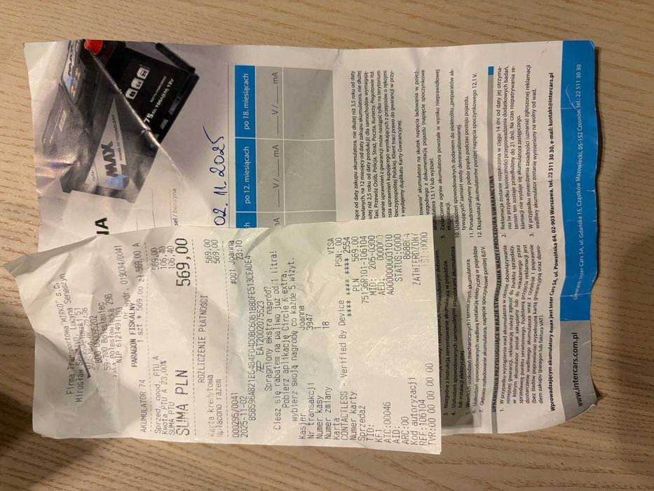 Akumulator EXIDE 74Ah 680A P+