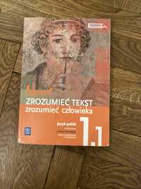 Ksiązki zrozumieć tekst zrozumieć człowieka 1.1 i 1.2