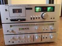 Wzmacniacz se-9100, tuner-8100,deck se-7100 Dynasty se