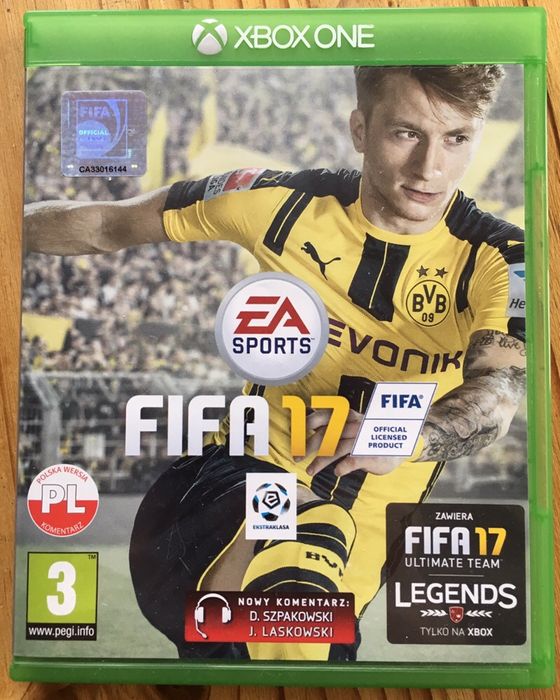 Fifa 17 xbox one / zamiana na inna