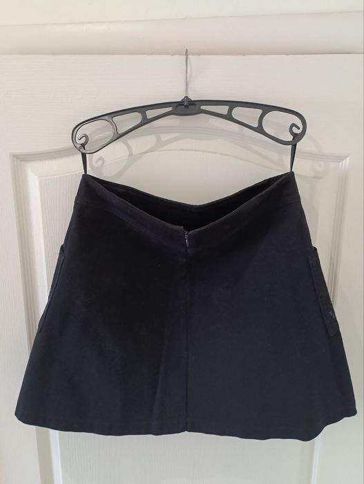 Юбка мини: M-L, 44-46 размер, демисезон, Турция, коттон, высокая талия