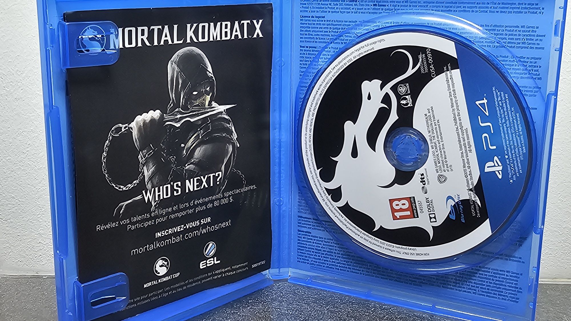 Mortal Kombat X 10 PS4 PlayStation 4