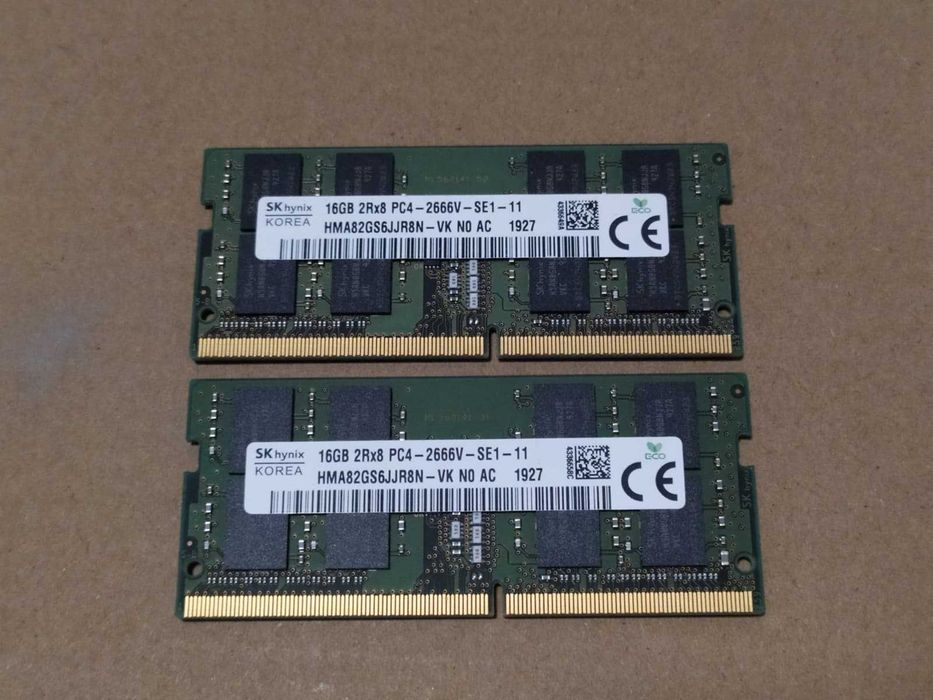 RAM DDR4 32GB, 16GB Samsung , Hynix