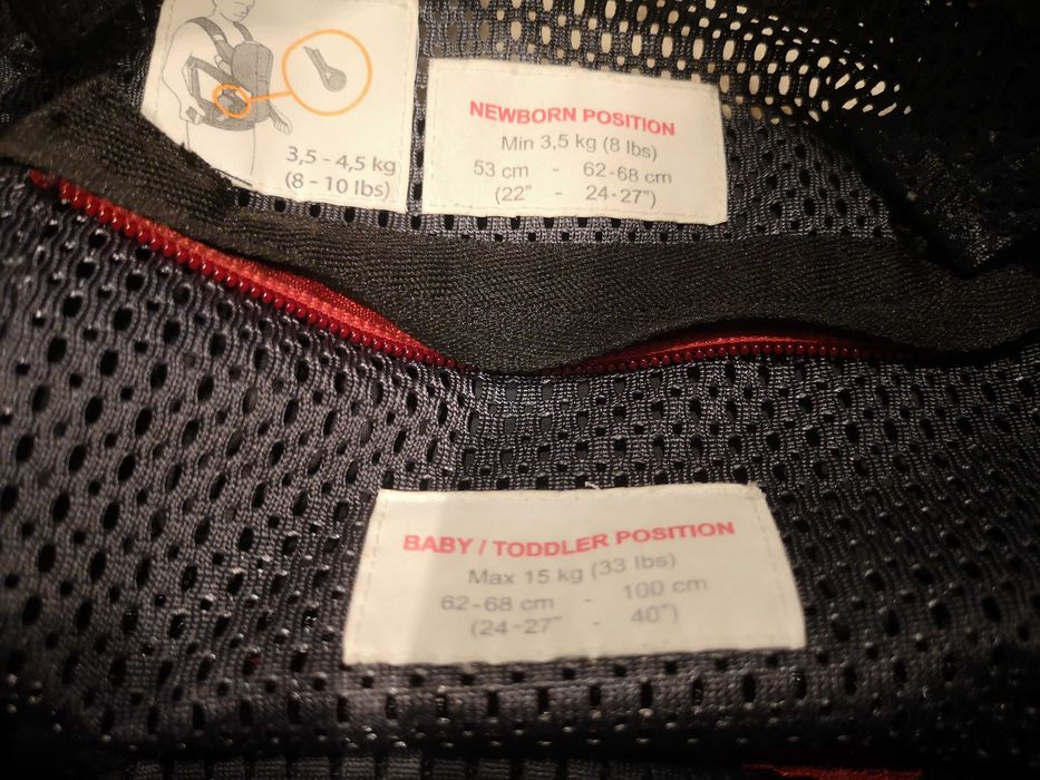 Nosidełko BabyBjörn One Air antracyt