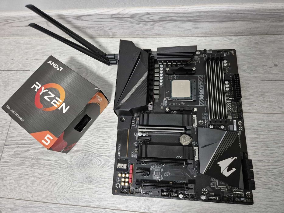 AM4  ТОП плата AORUS B550 PRO AC (Wi-Fi Bluetooth) . Trade-IN