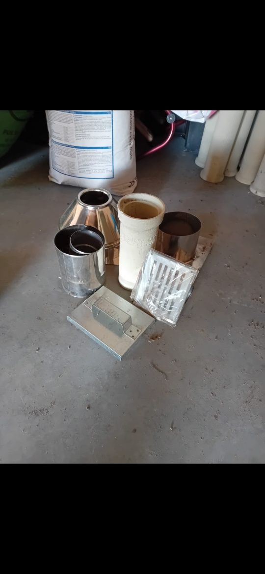 Komin. Ceramiczny wkład kominowy z kompletem 9m