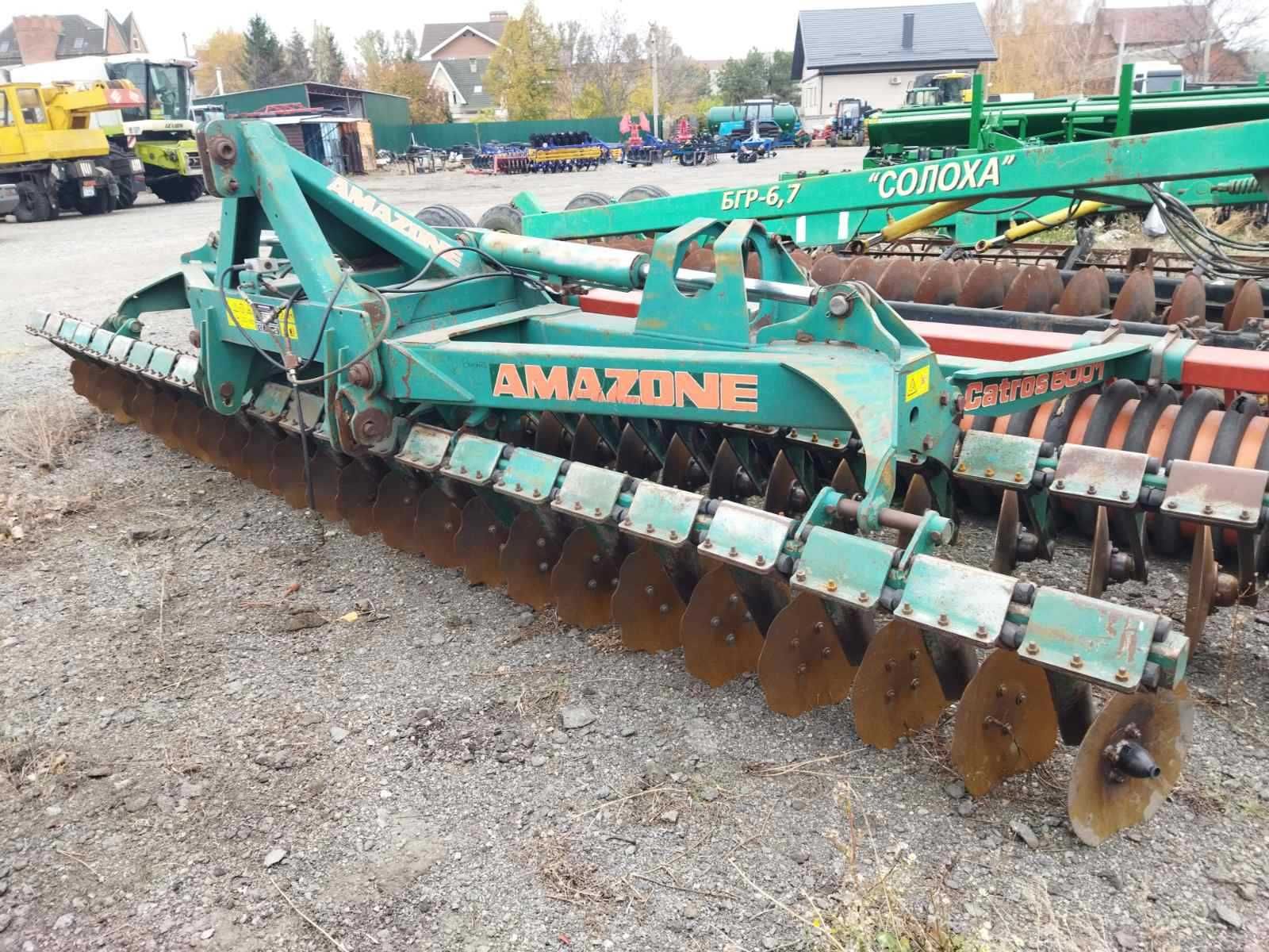 Борона дискова навісна Amazone  Catros 6001