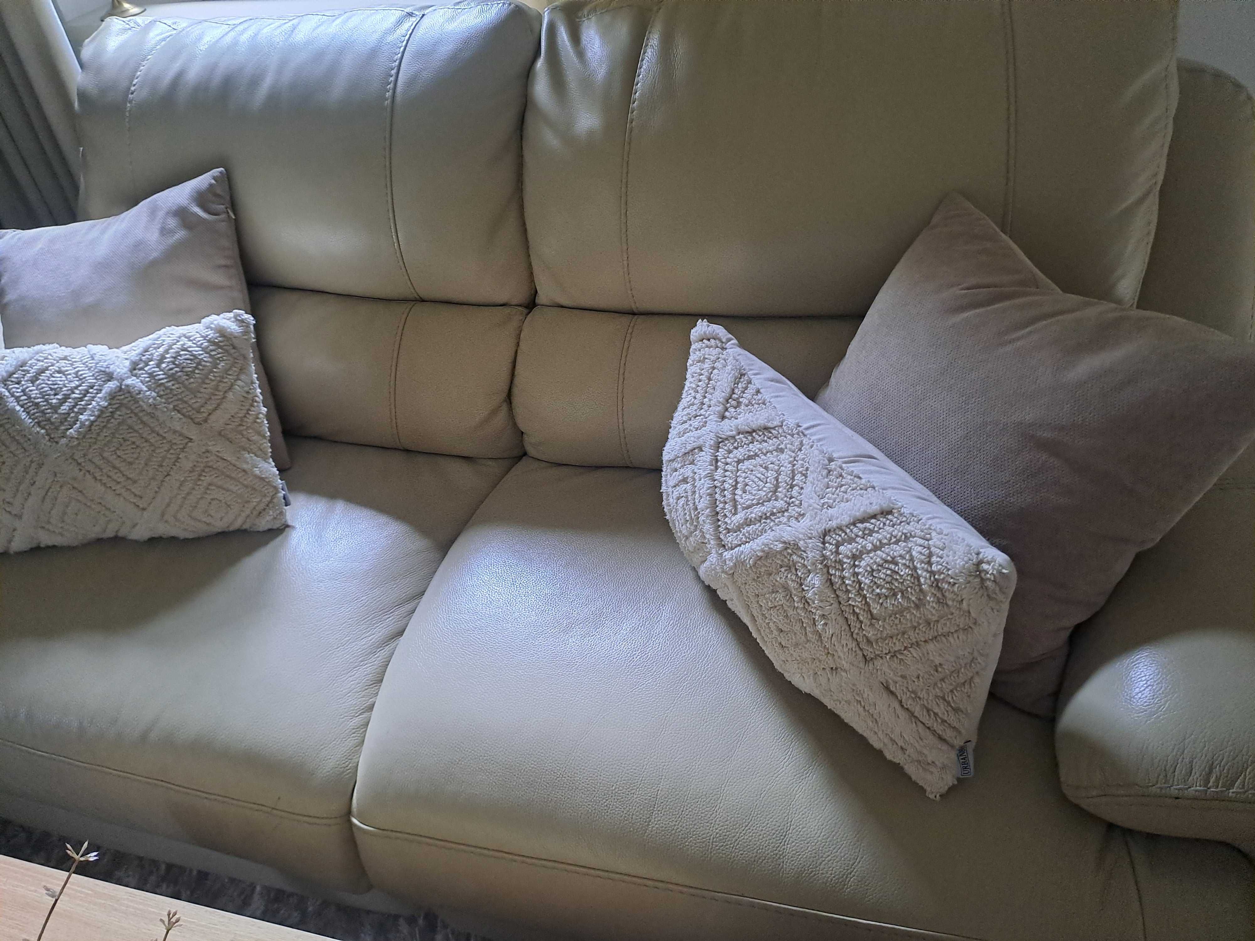 AMT  2 kanapy skórzane  skóra relax