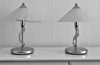 Lampki nocne biurkowe 2 sztuki + lampa wisząca włoskie VEN-LUX