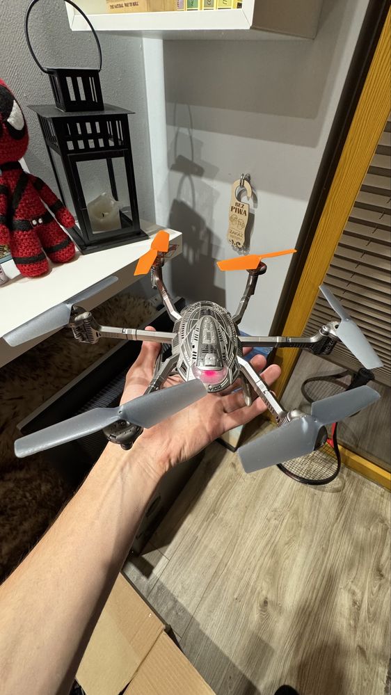 Dron hexacopter Walkera QR Y100 + Pilot nadajnik Devo 4